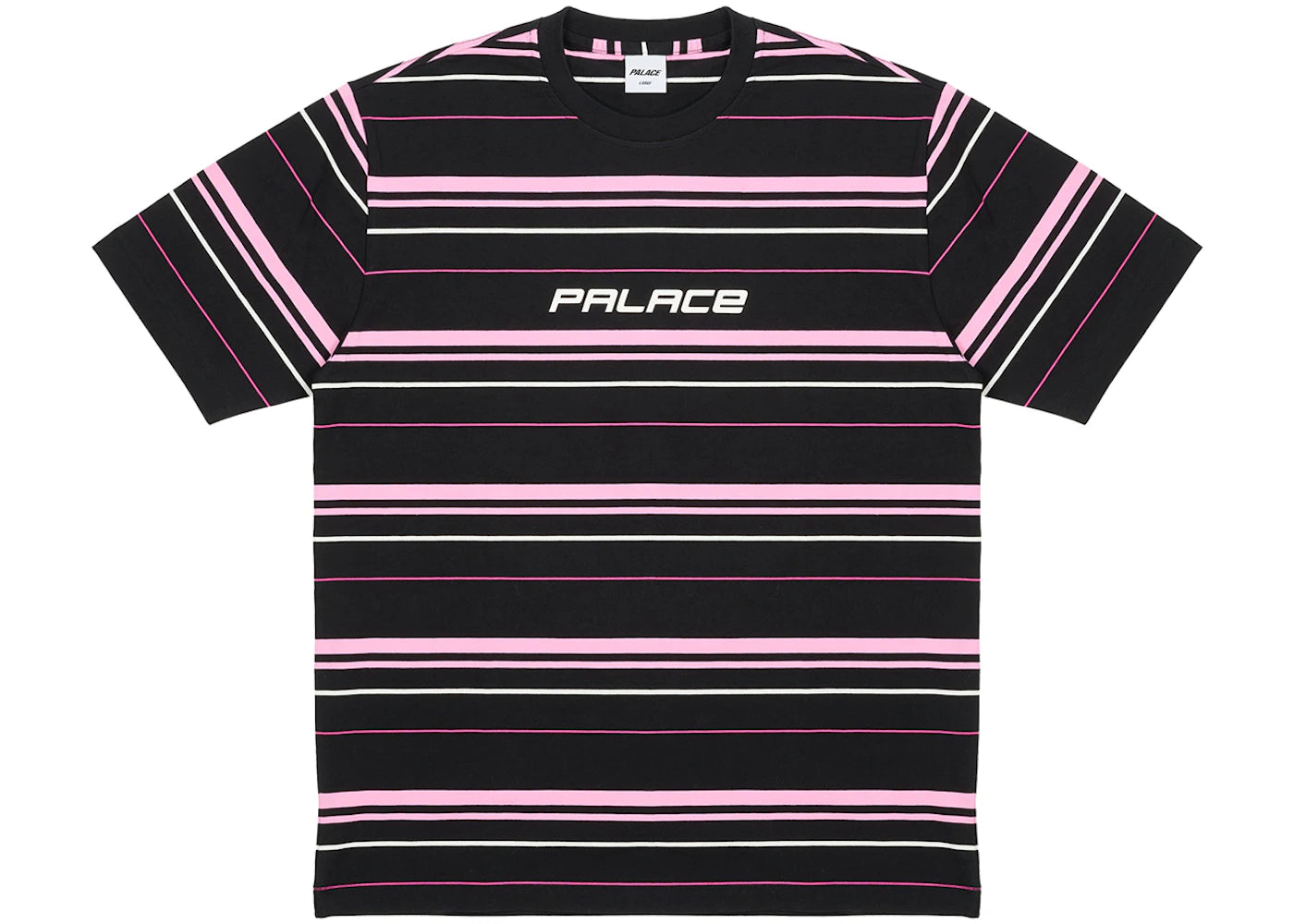 Palace Multi Striper T-Shirt Black