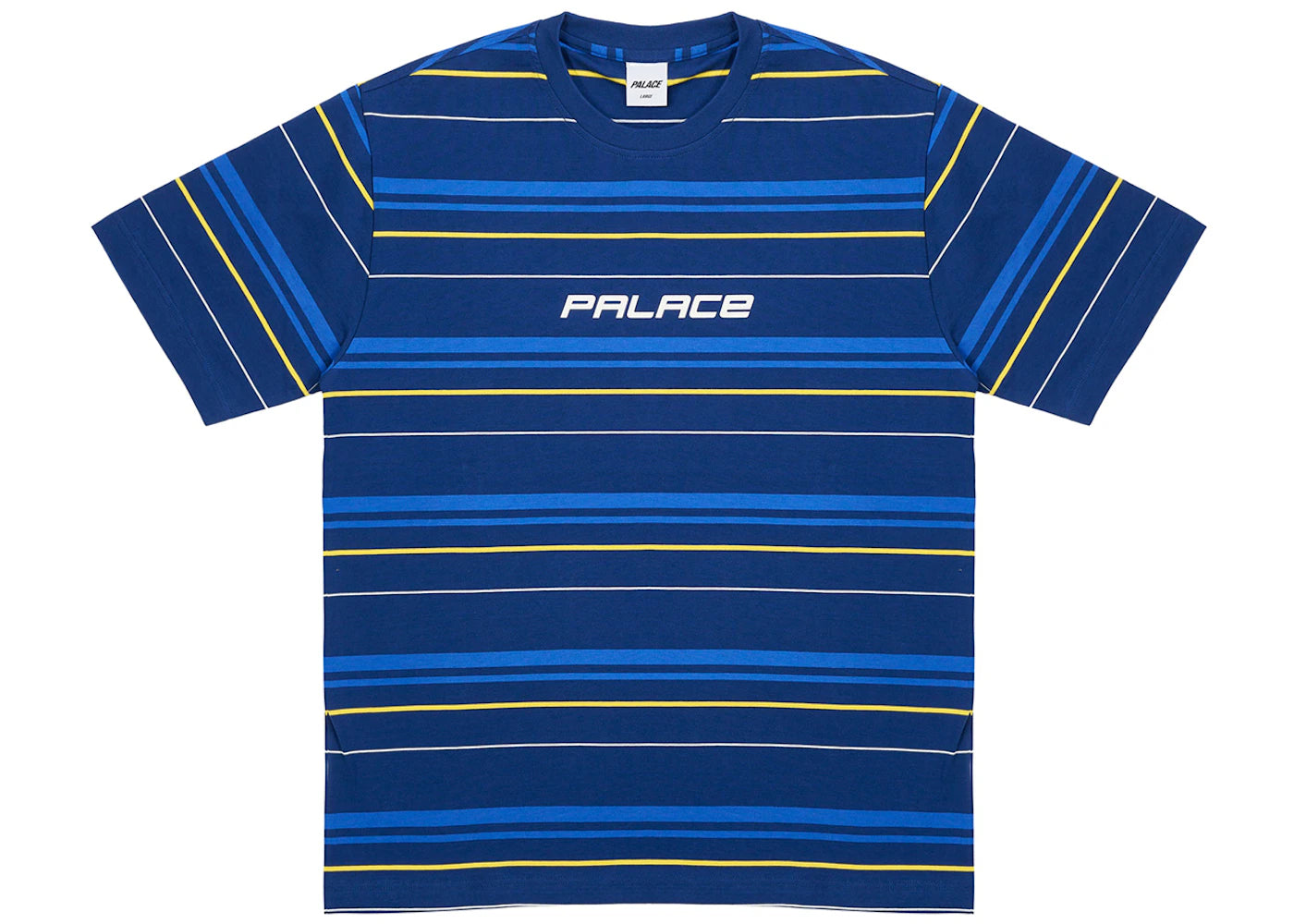 Palace Multi Striper T-Shirt Navy