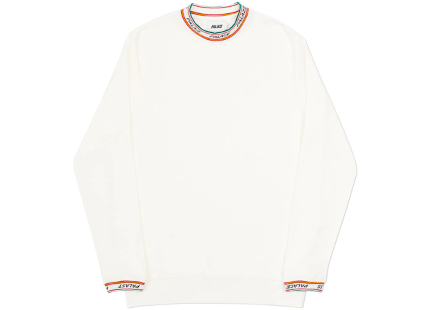 Palace Multilingual Longsleeve White