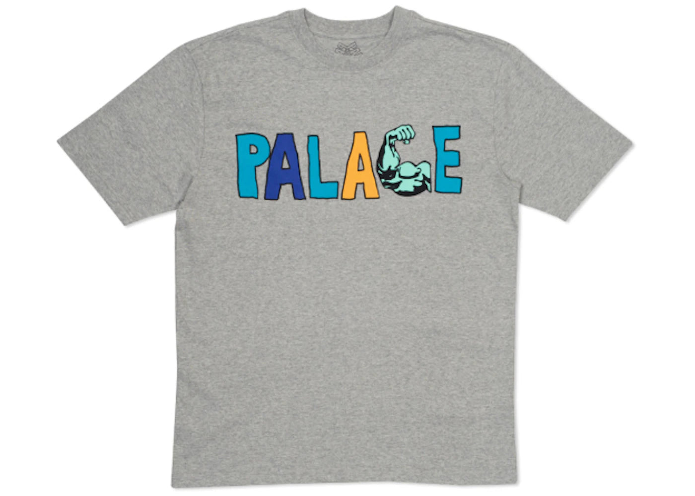 Palace Muscle T-shirt Grey Marl