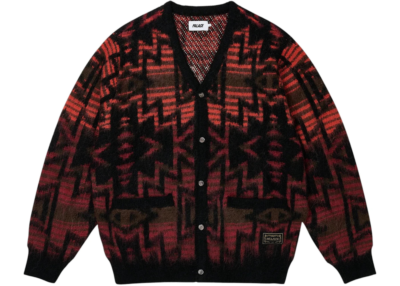 Palace Navajo Knit Cardigan Brown