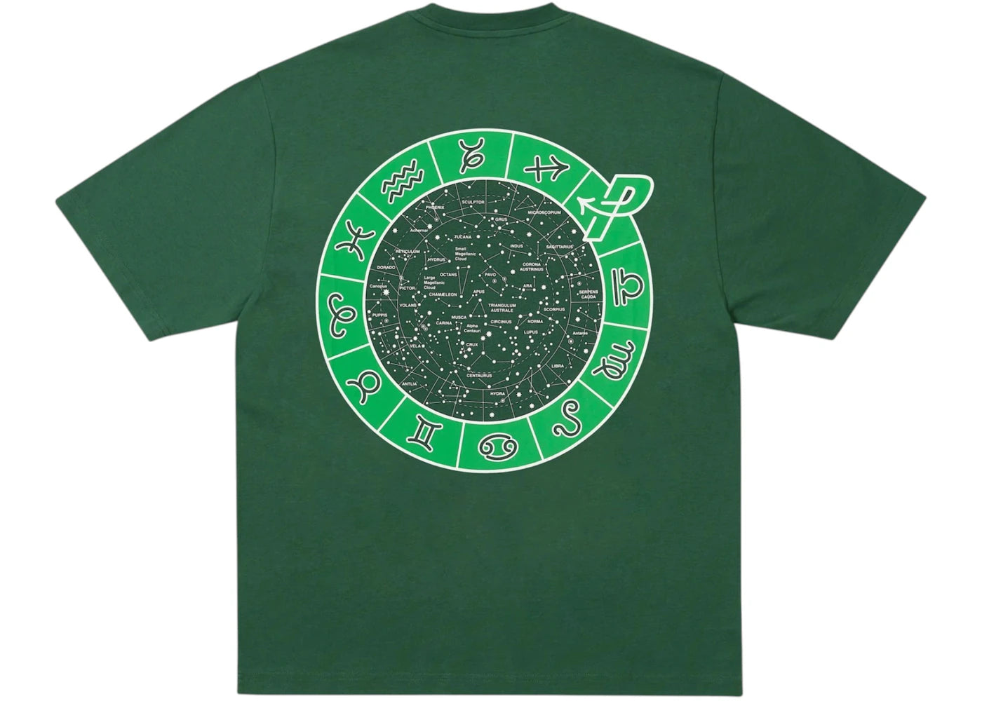 Palace Navigation T-Shirt Racey Green