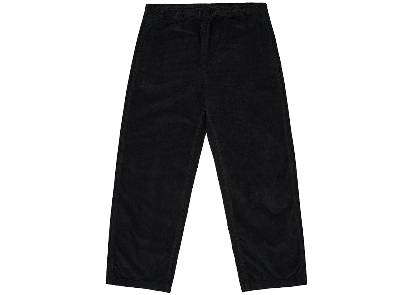 Palace Needle Cord Beach Trouser Black