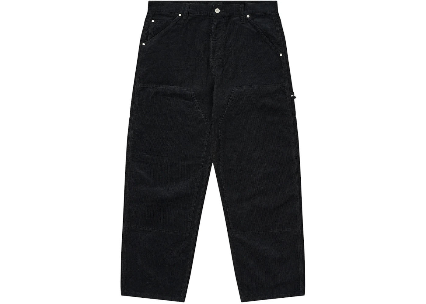 Palace Needle Cord Double Knee Pant Black