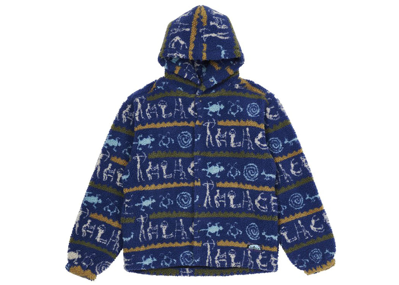 Palace Nein Electricity Fleece Blue