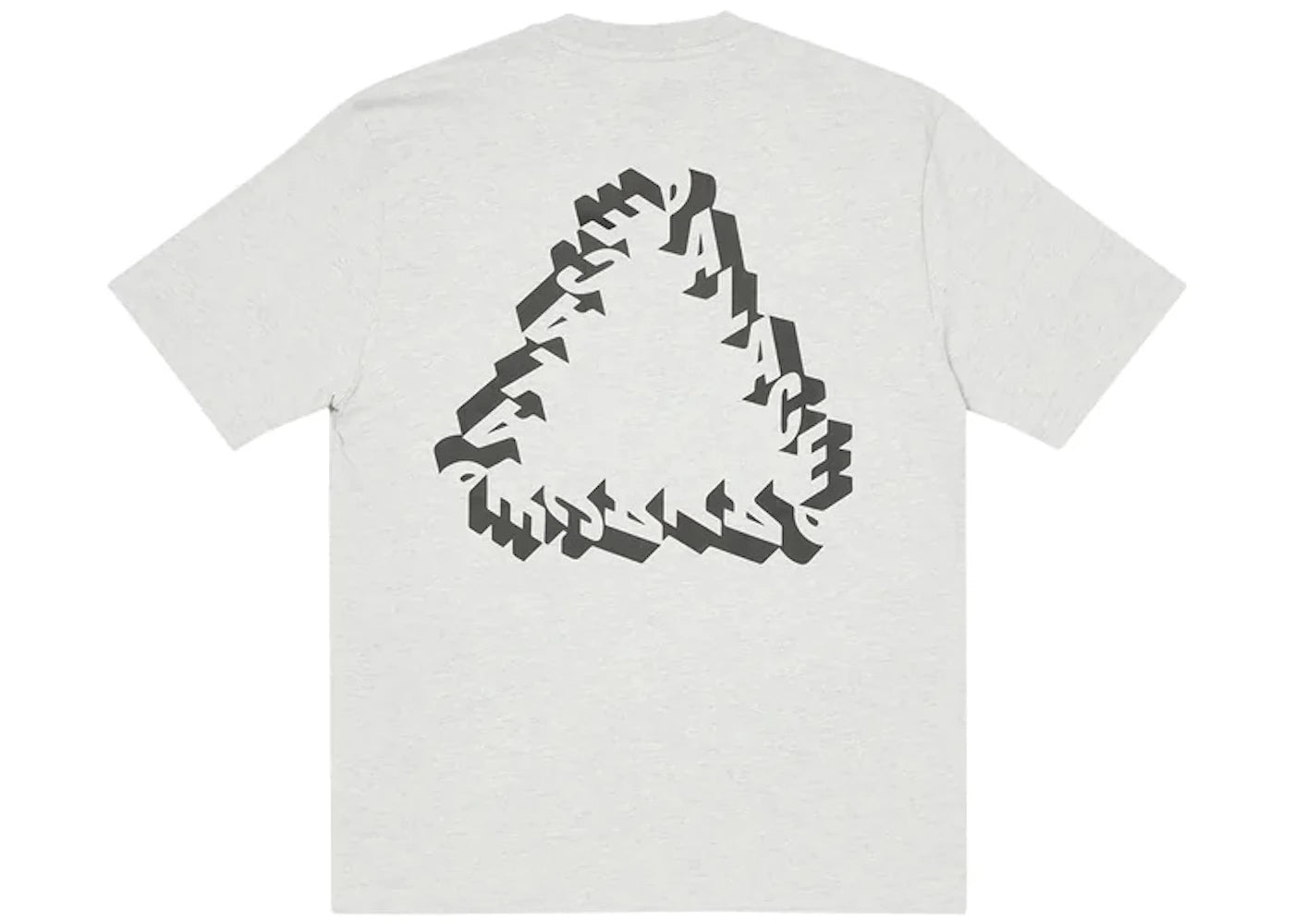 Palace Nein Fuss T-shirt Grey Marl