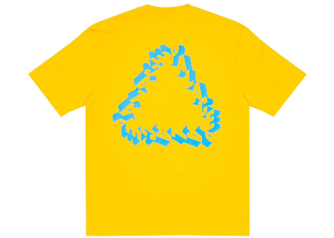 Palace Nein Fuss T-shirt Yellow