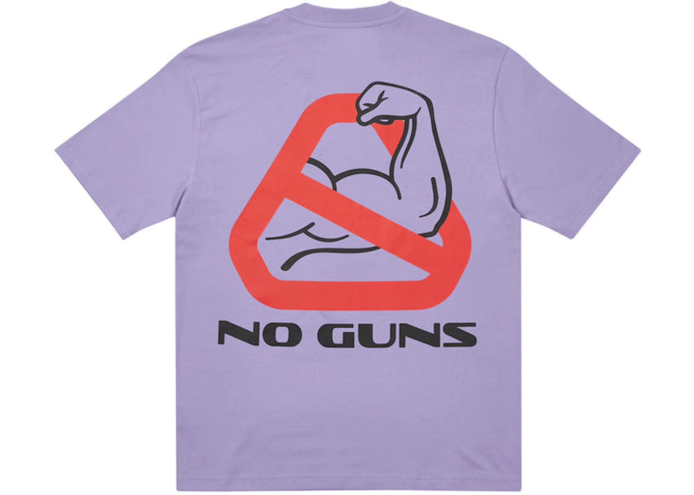 Palace Nein Guns T-shirt Violet