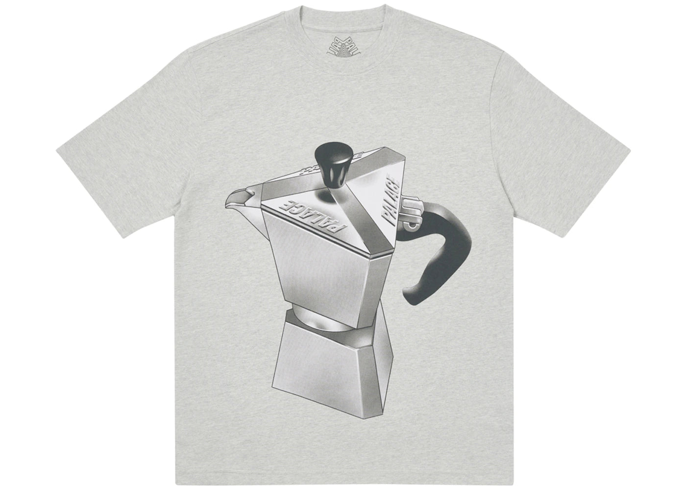 Palace Nein Tea T-shirt Grey Marl