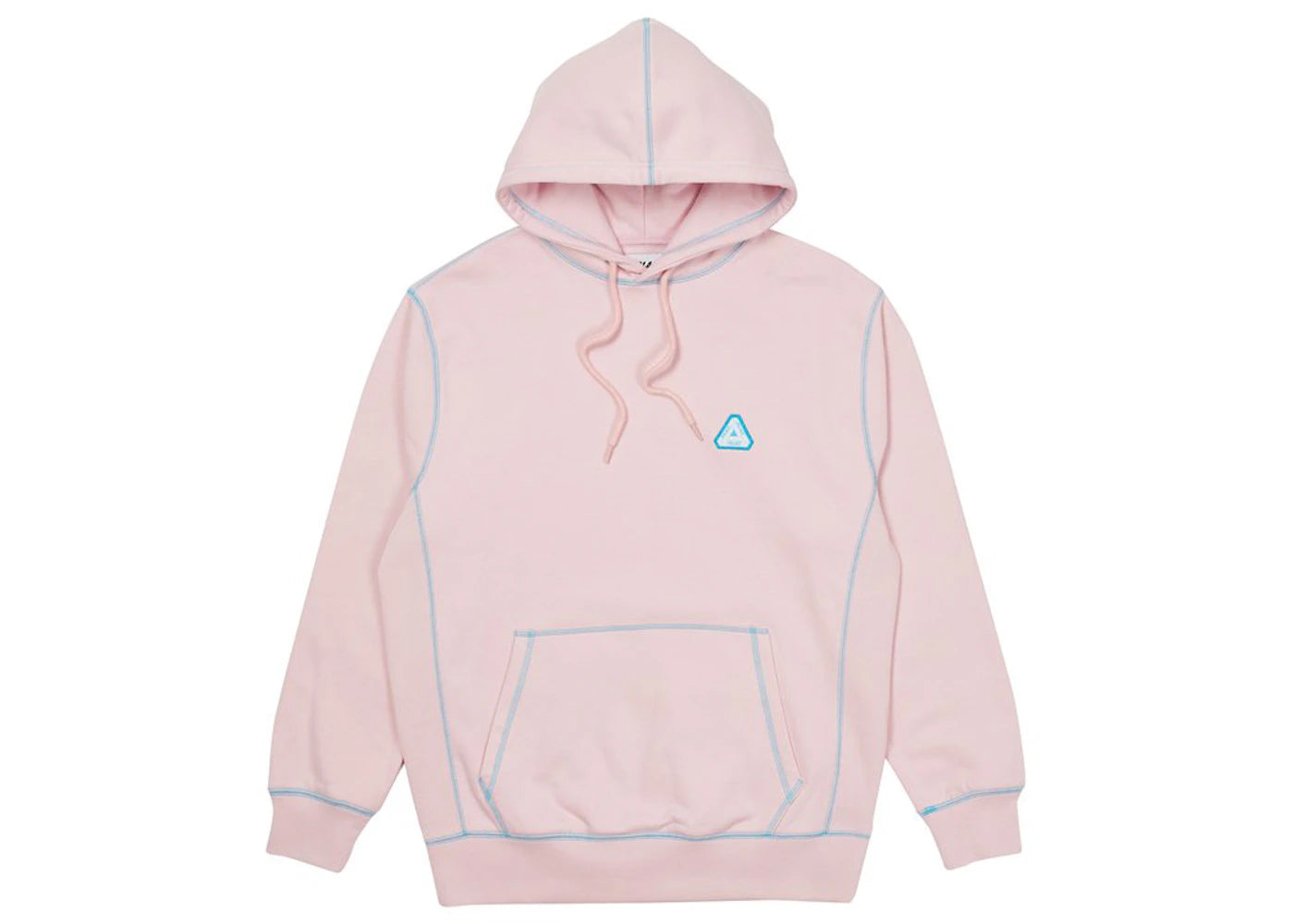 Palace Neo Stitch Hood Pink