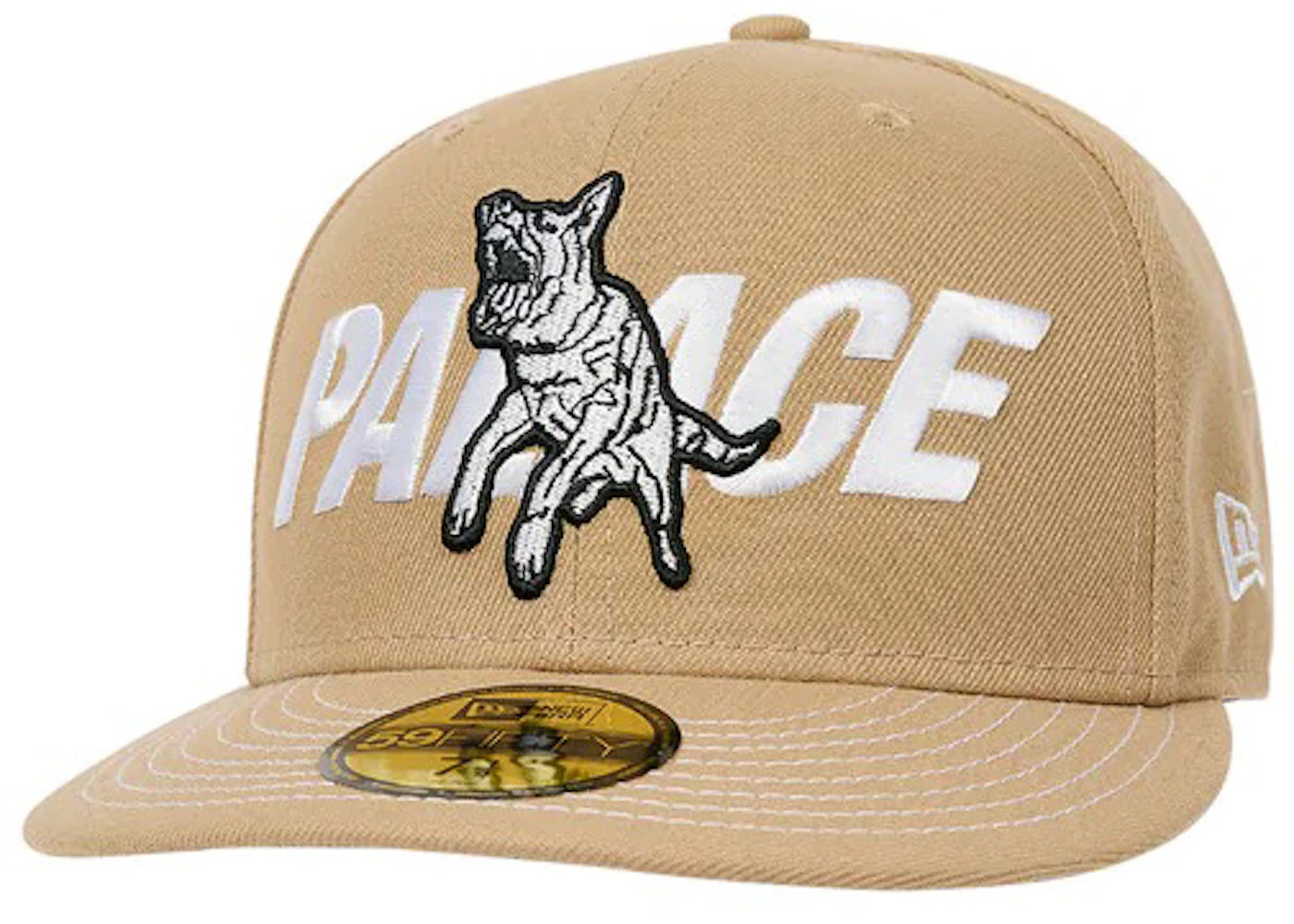 Palace New Era Alsatian 59Fifty Cap Sand