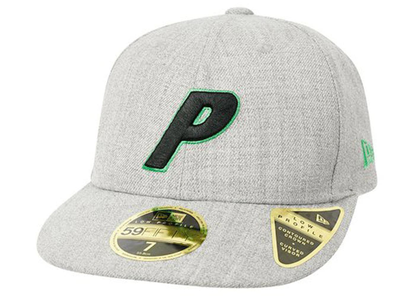 Palace New Era LA Hat Grey