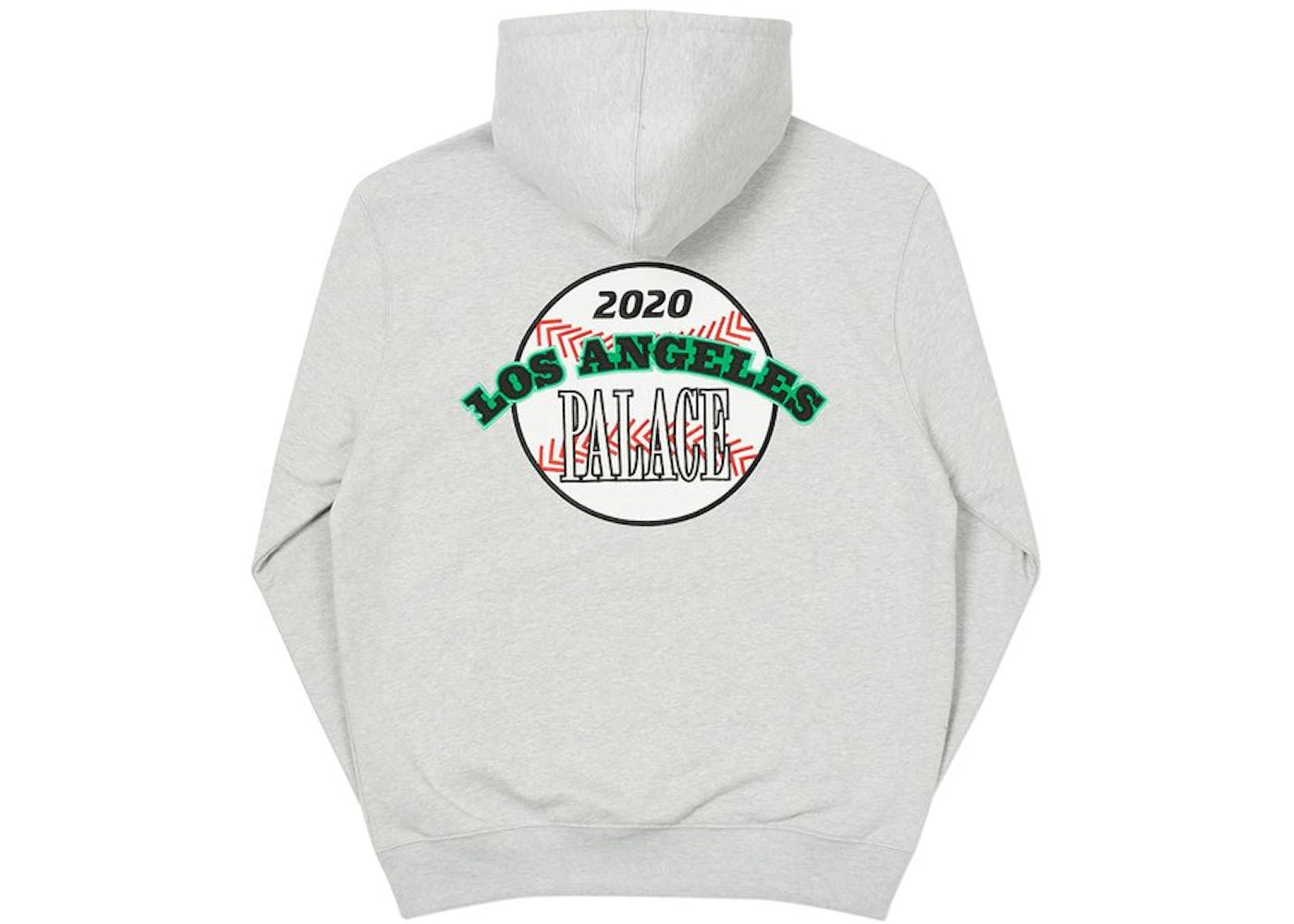 Palace New Era LA Hood Grey Marl