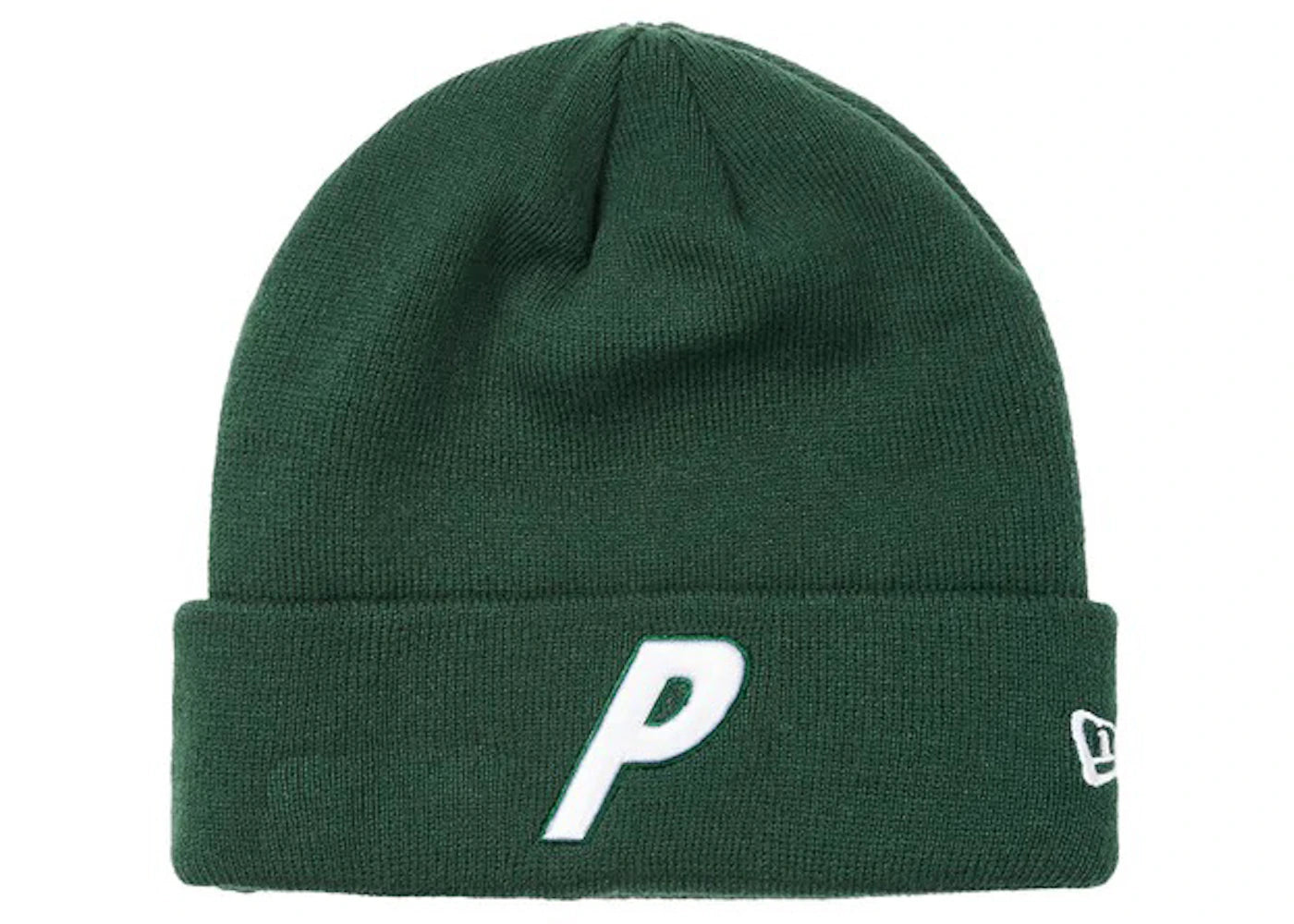 Palace New Era P Beanie Green