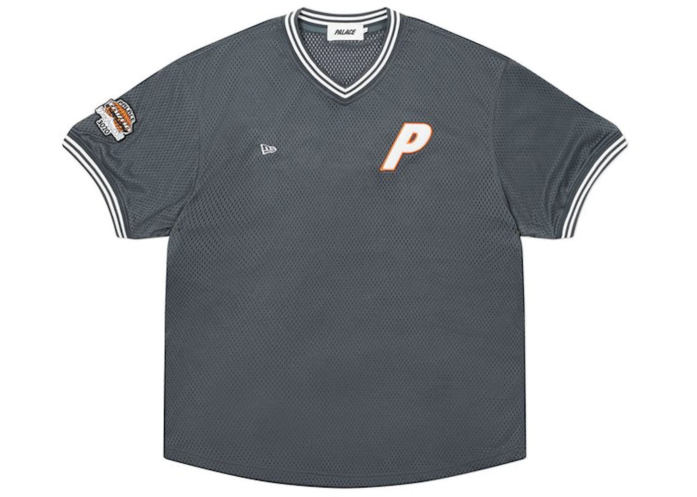 Palace New Era Tokyo Jersey Gun Metal