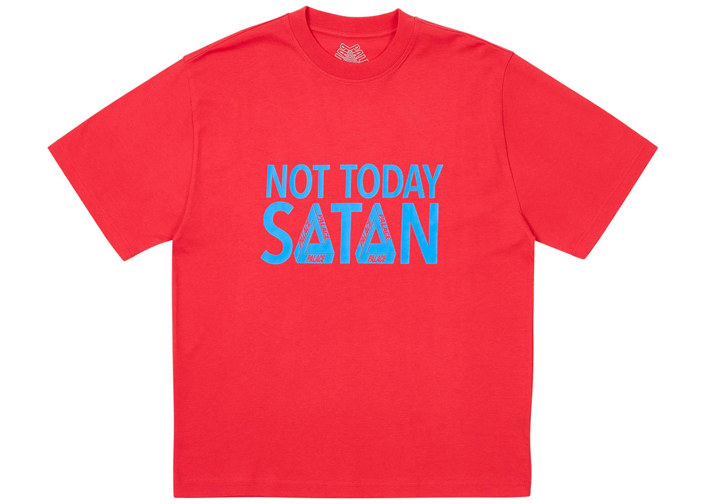 Palace Nicht Today T-Shirt Tomato Red