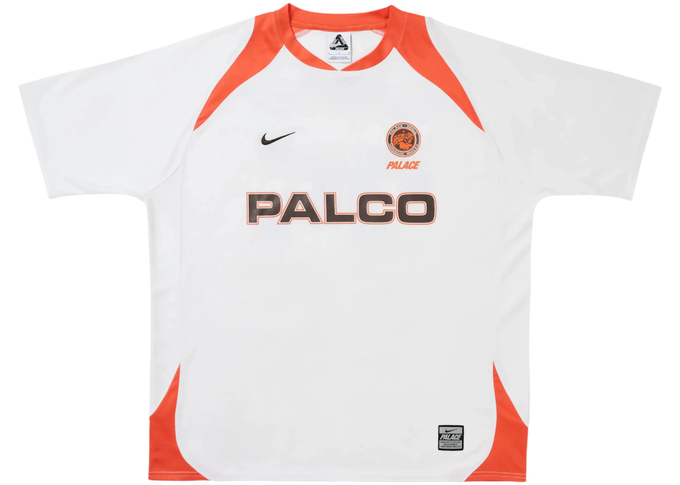 Palace Nike Shop Jersey White/Orange