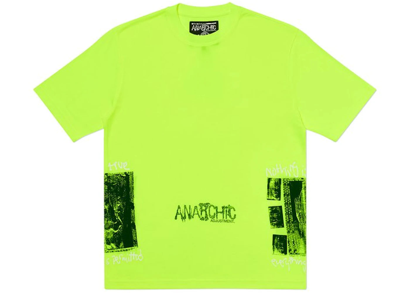 Palace Nothing Is True T-shirt Fluro Yellow