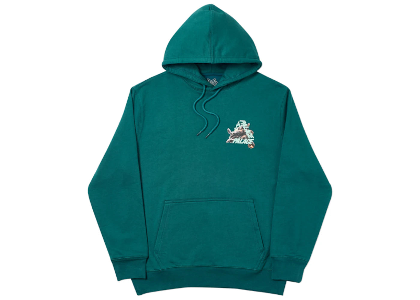 Palace Octo Hood Forest Green