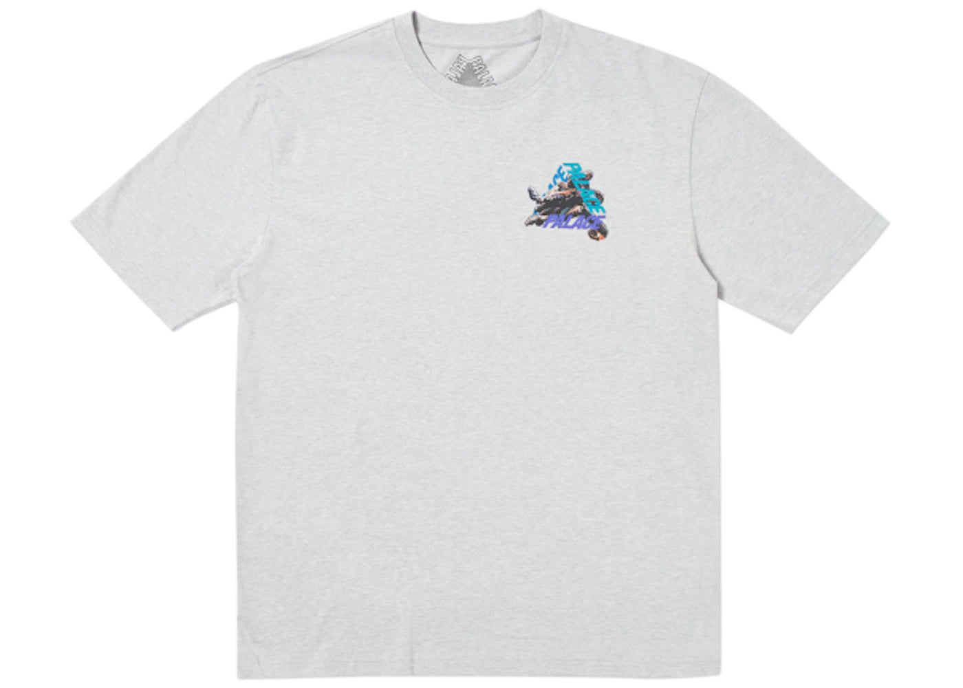 Palace Octo T-shirt Grey Marl