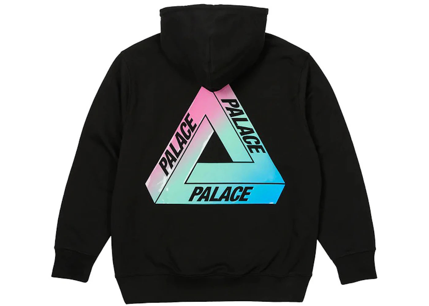Palace Ombre Tri-Ferg Hood Black