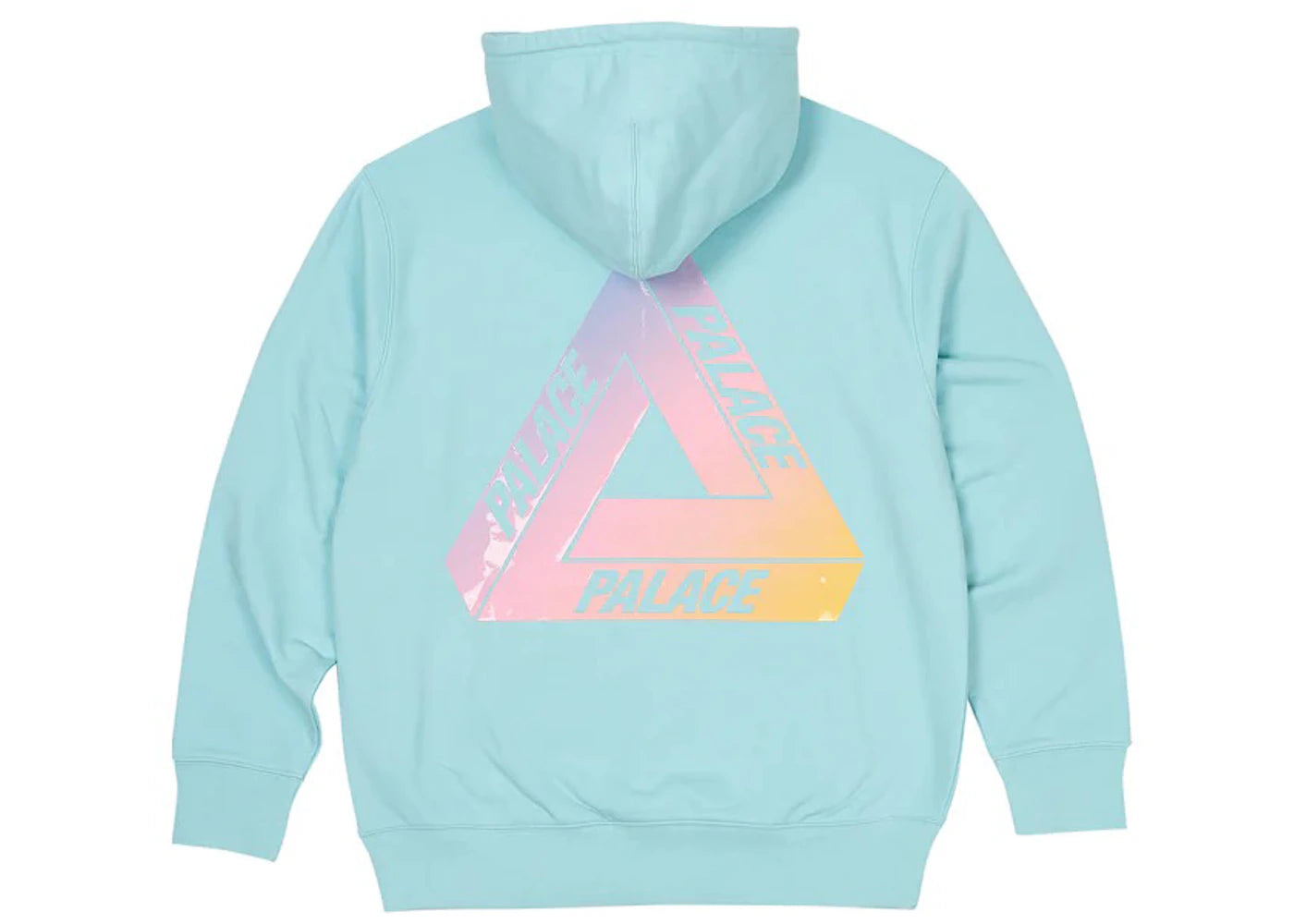 Palace Ombre Tri-Ferg Hood Crystalised Blue