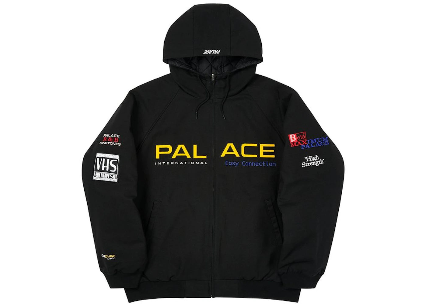 Palace One 2 One Reversible Jacket Black