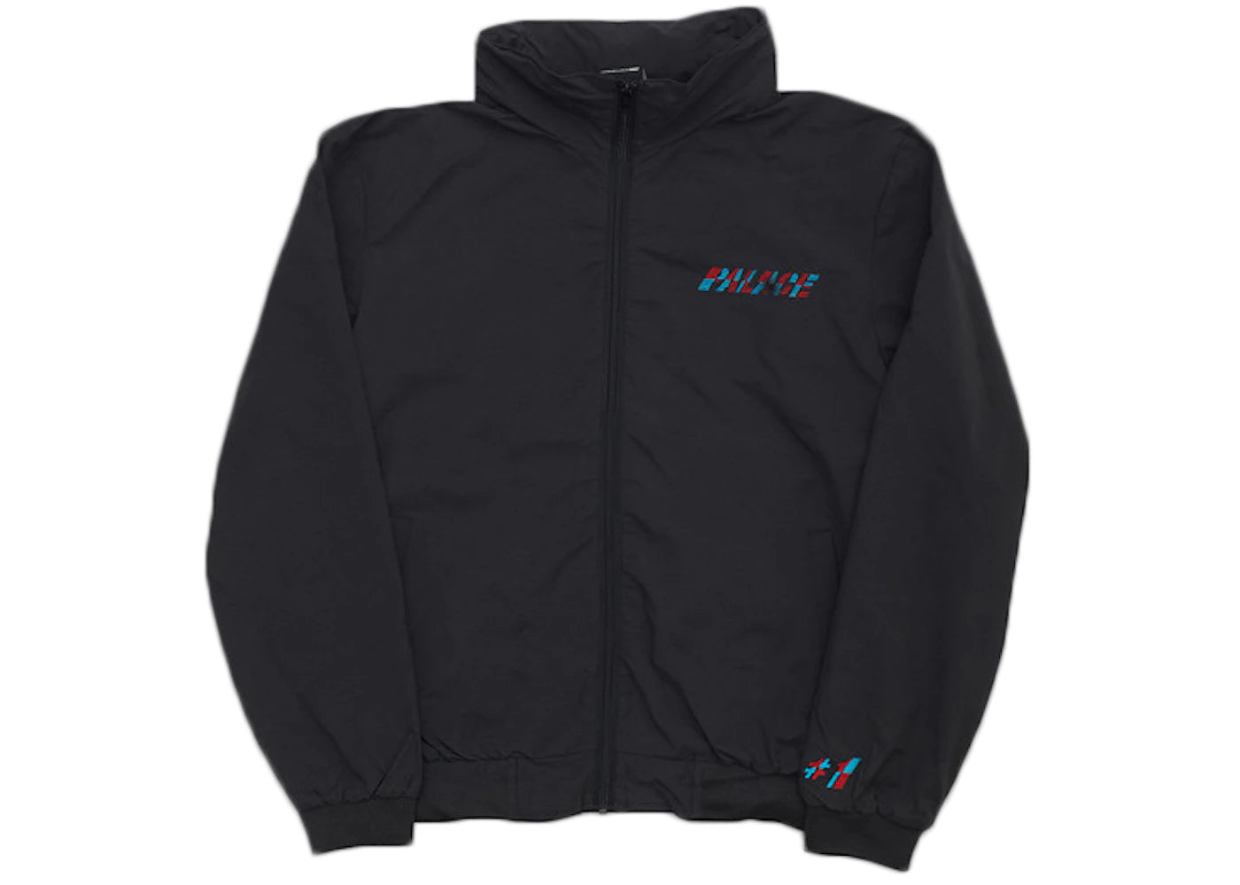 Palace One Tooth Tracksuit Top Black/Multi-color