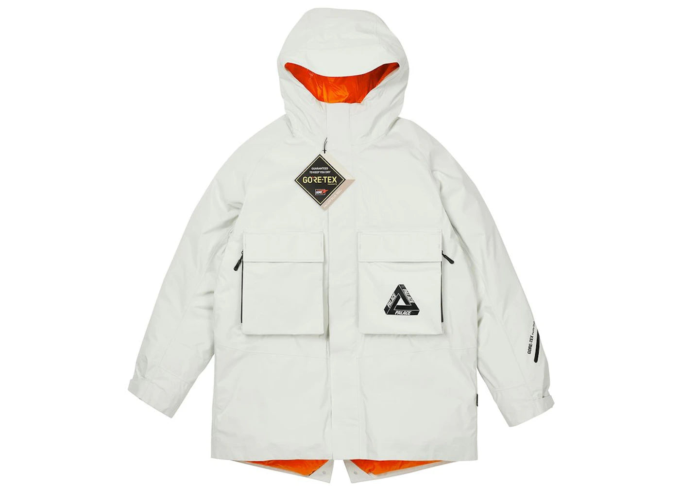 Palace Optical 2-In-1 Gore-Tex Parka Ice/Optical Orange