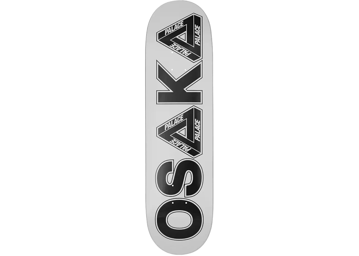 Palace Osaka Exclusive Skateboard Skateboard Deck White/Black