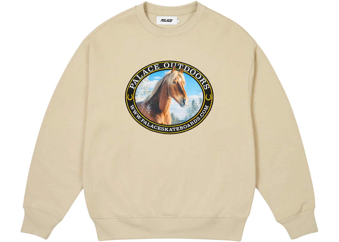 Palace Outdoors Crew Stoney Grey