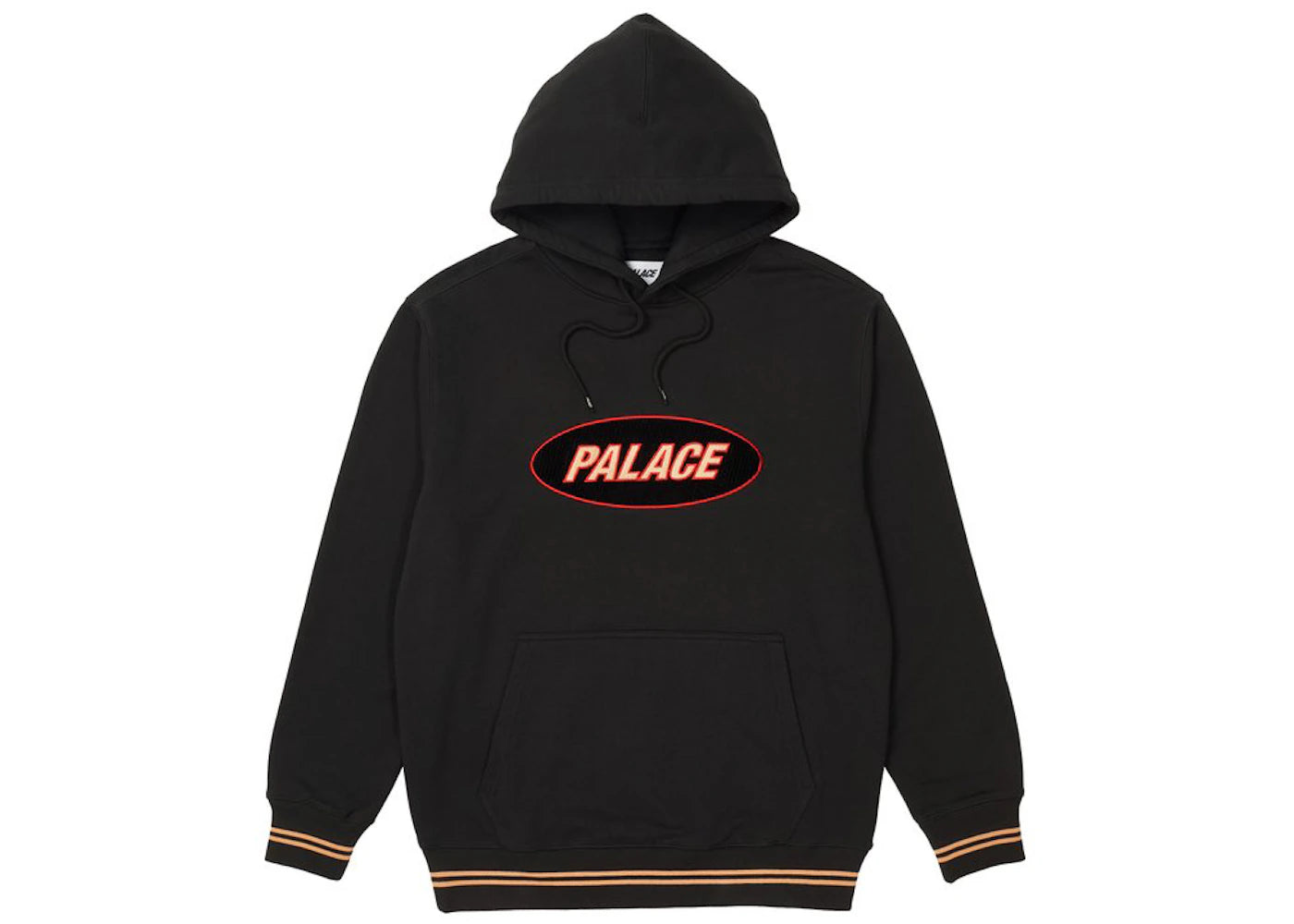 Palace Oval Hood Black