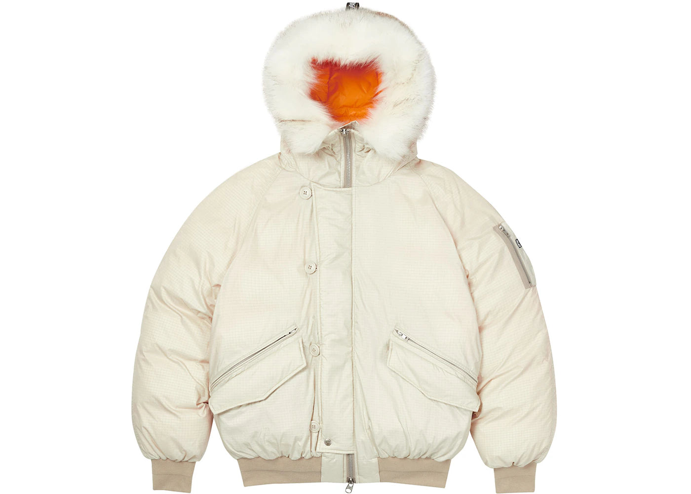 Palace P-2B Short Parka Champagne