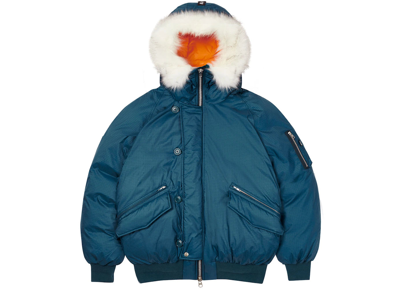 Palace P-2B Short Parka (FW20) Blue