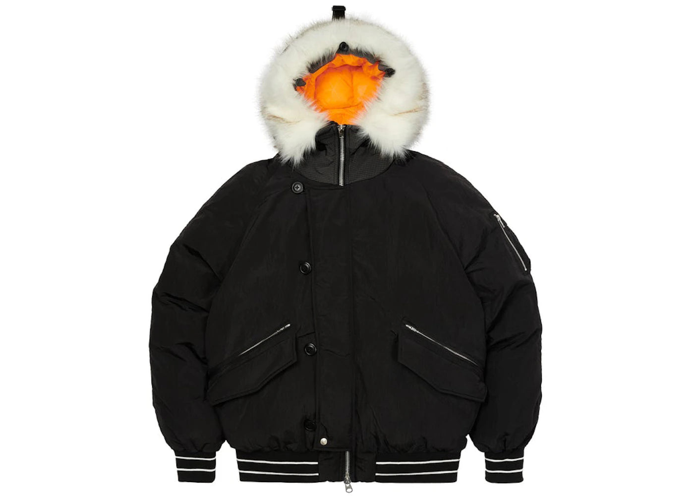 Palace P-2B Short Parka (FW21) Black