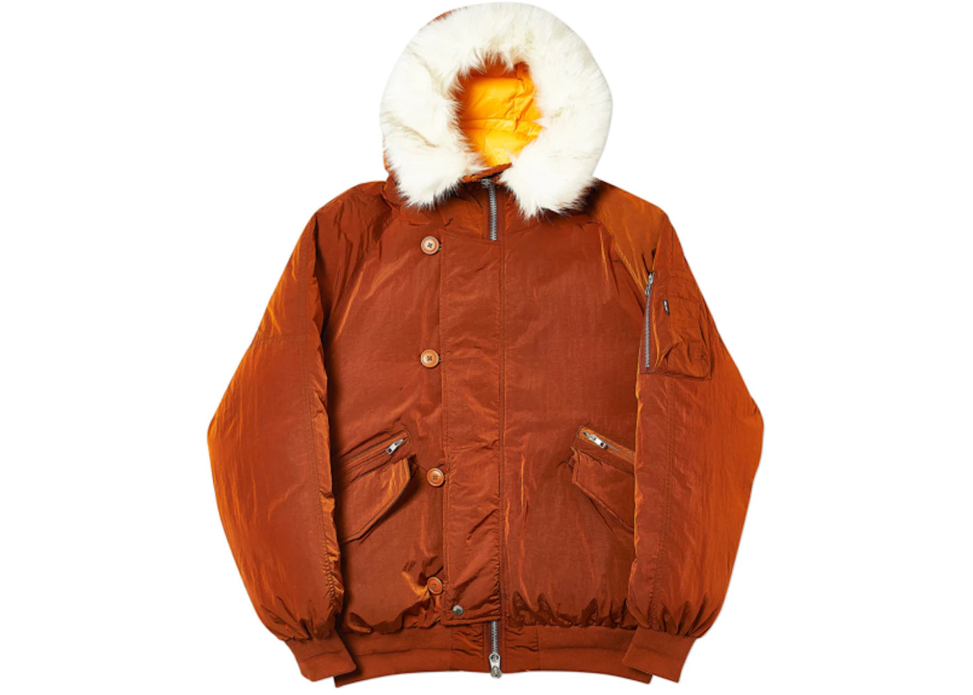 Palace P-2B Short Parka Rust