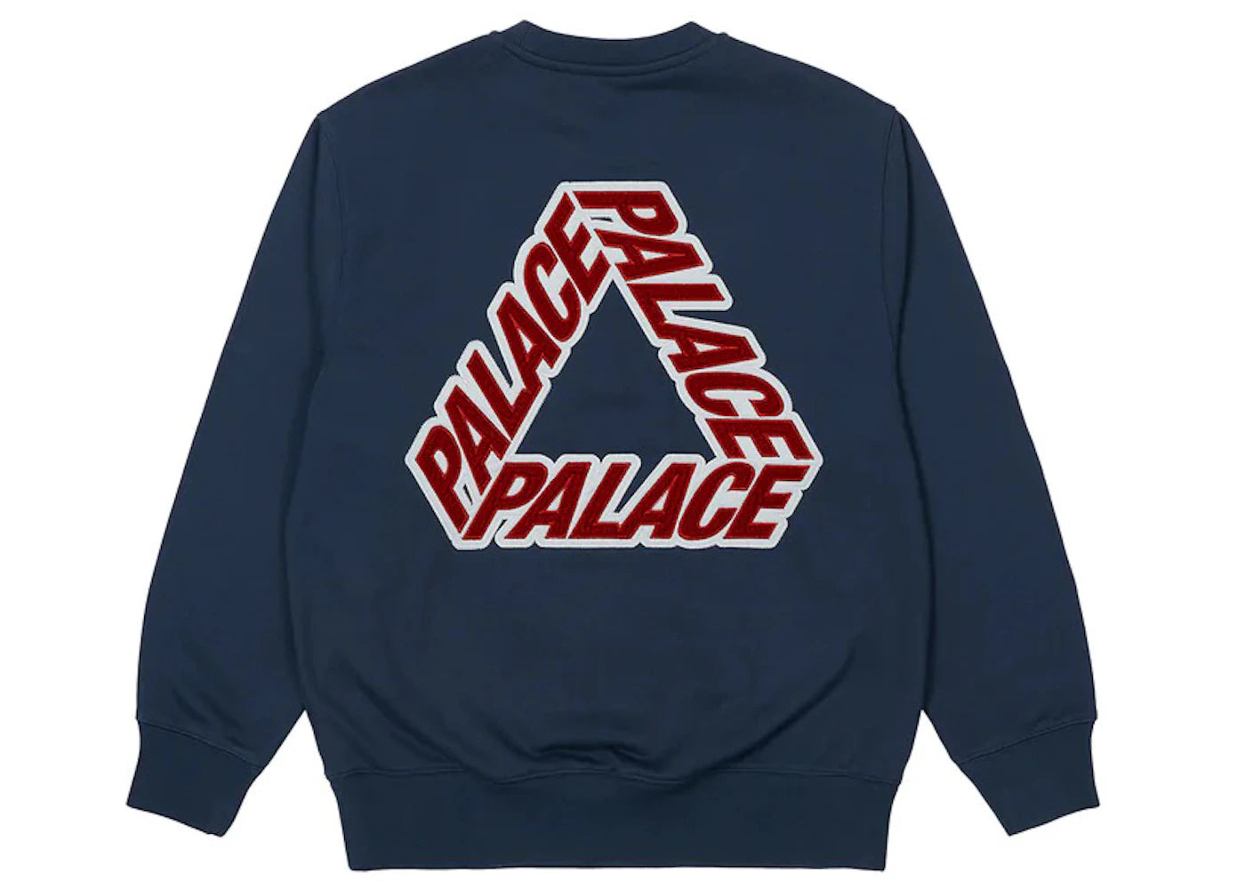Palace P-3 Applique Crew Navy