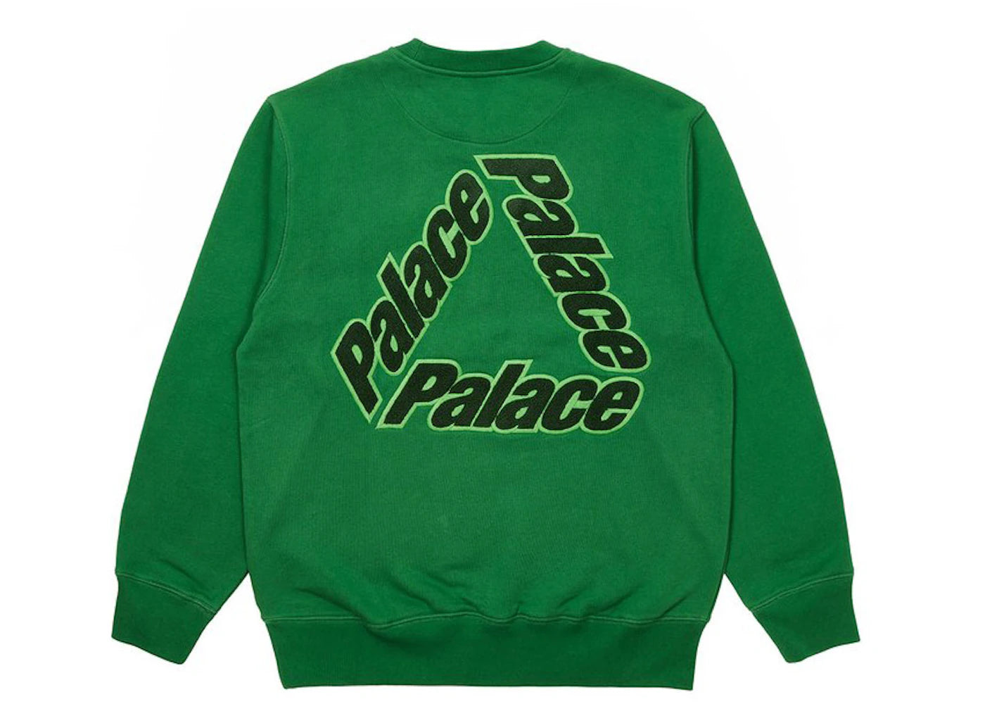 Palace P-3 Chenille Crew Green