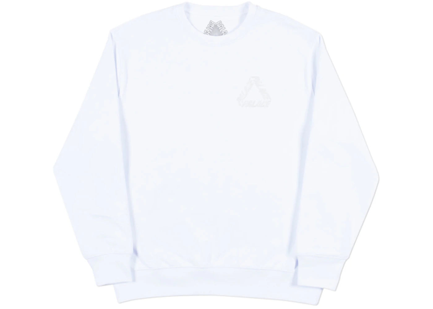 Palace P-3 Crew White