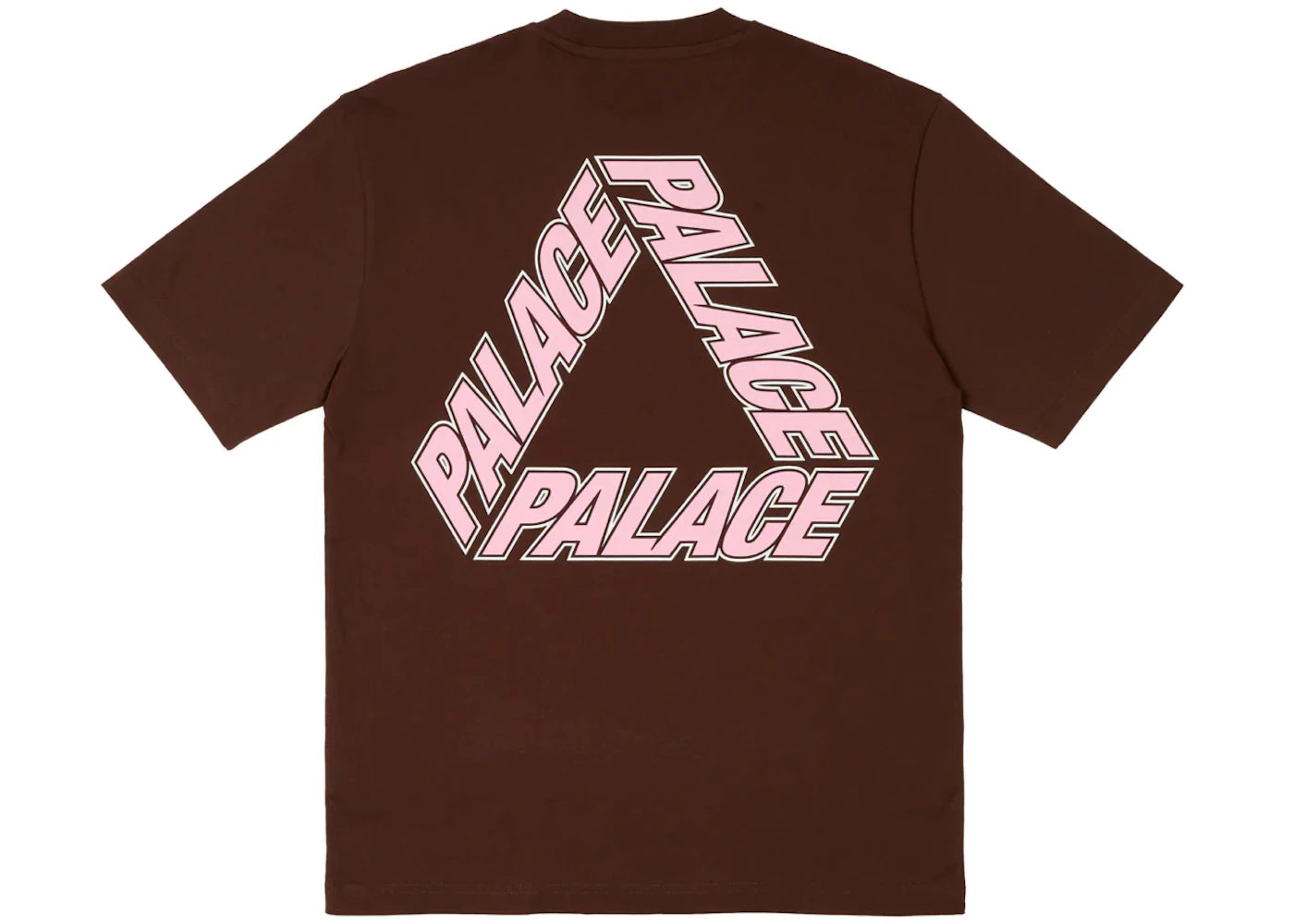 Palace P-3 Outline T-Shirt Nice Brown