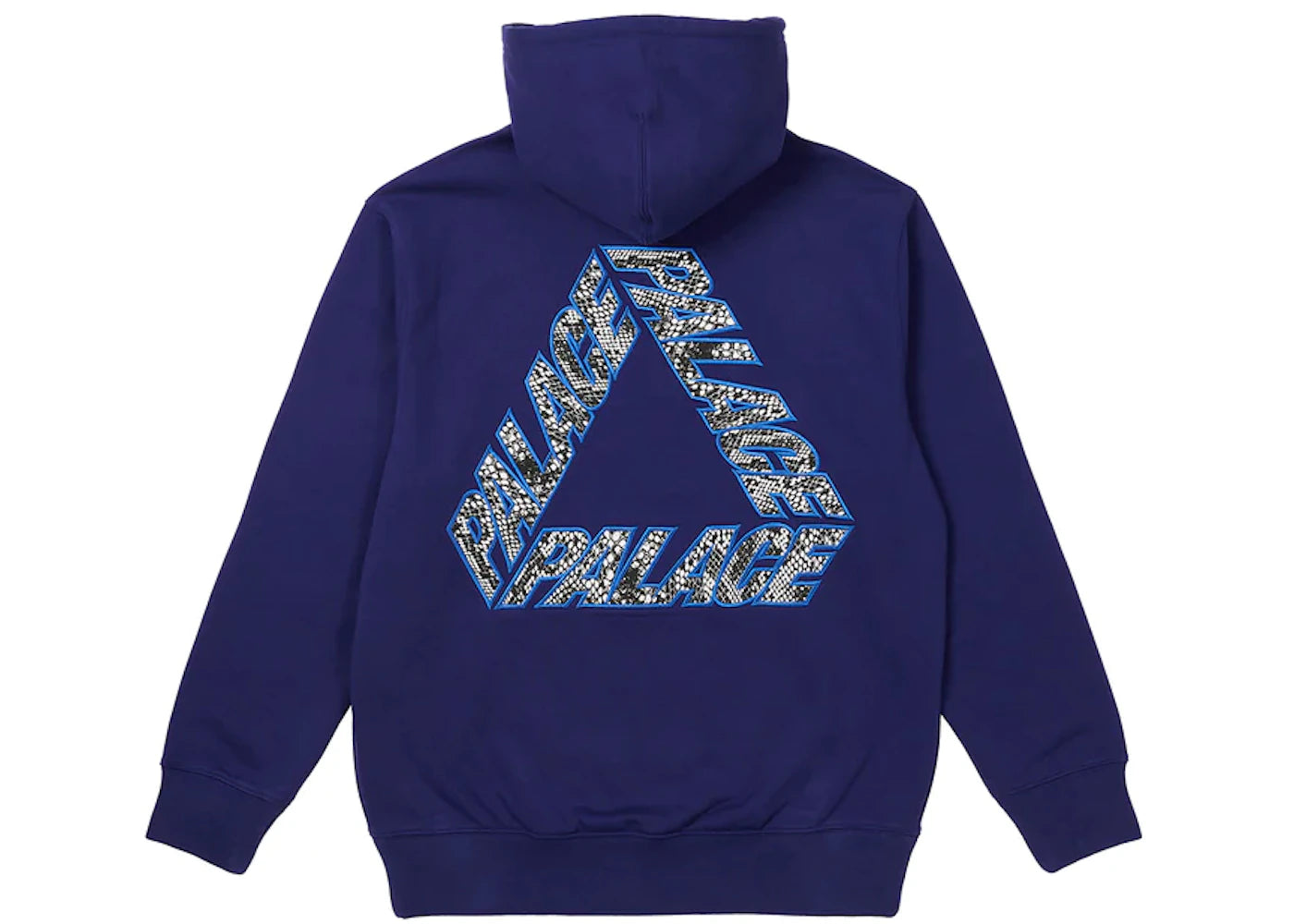Palace P-3 Snake Applique Hood Navy