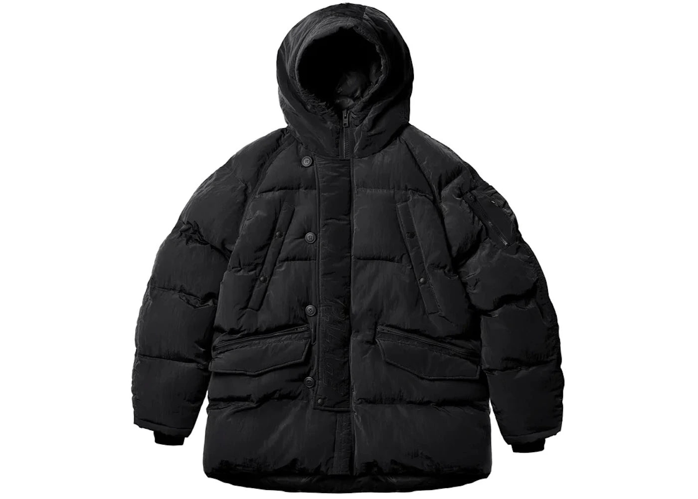 Palace P-3B Baffle Parka Black