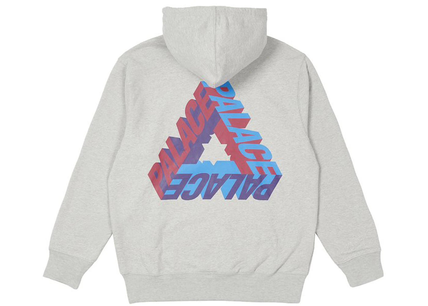 Palace P-3D Hood (FW21) Grey Marl