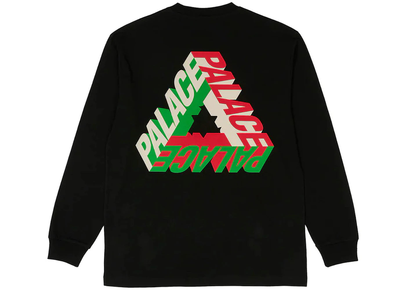 Palace P-3D Longsleeve (FW23) Black