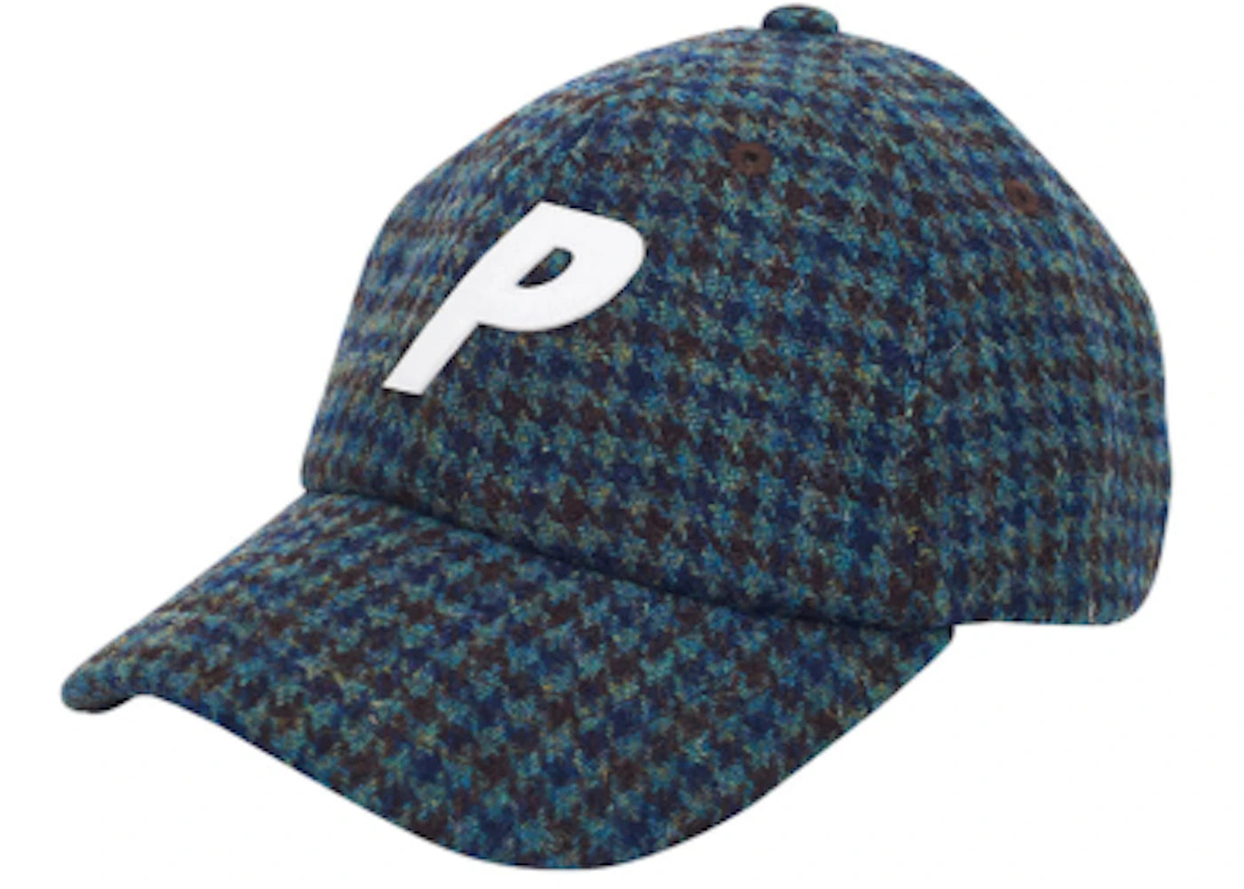 Palace P 6-Panel Harris Tweed Blue