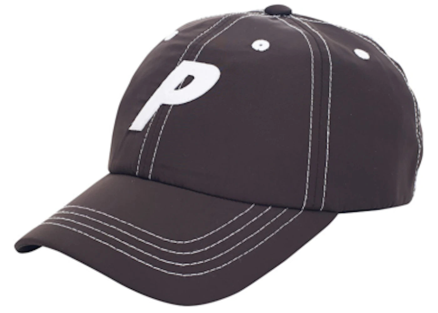 Palace P 6-Panel Poplin Black/White