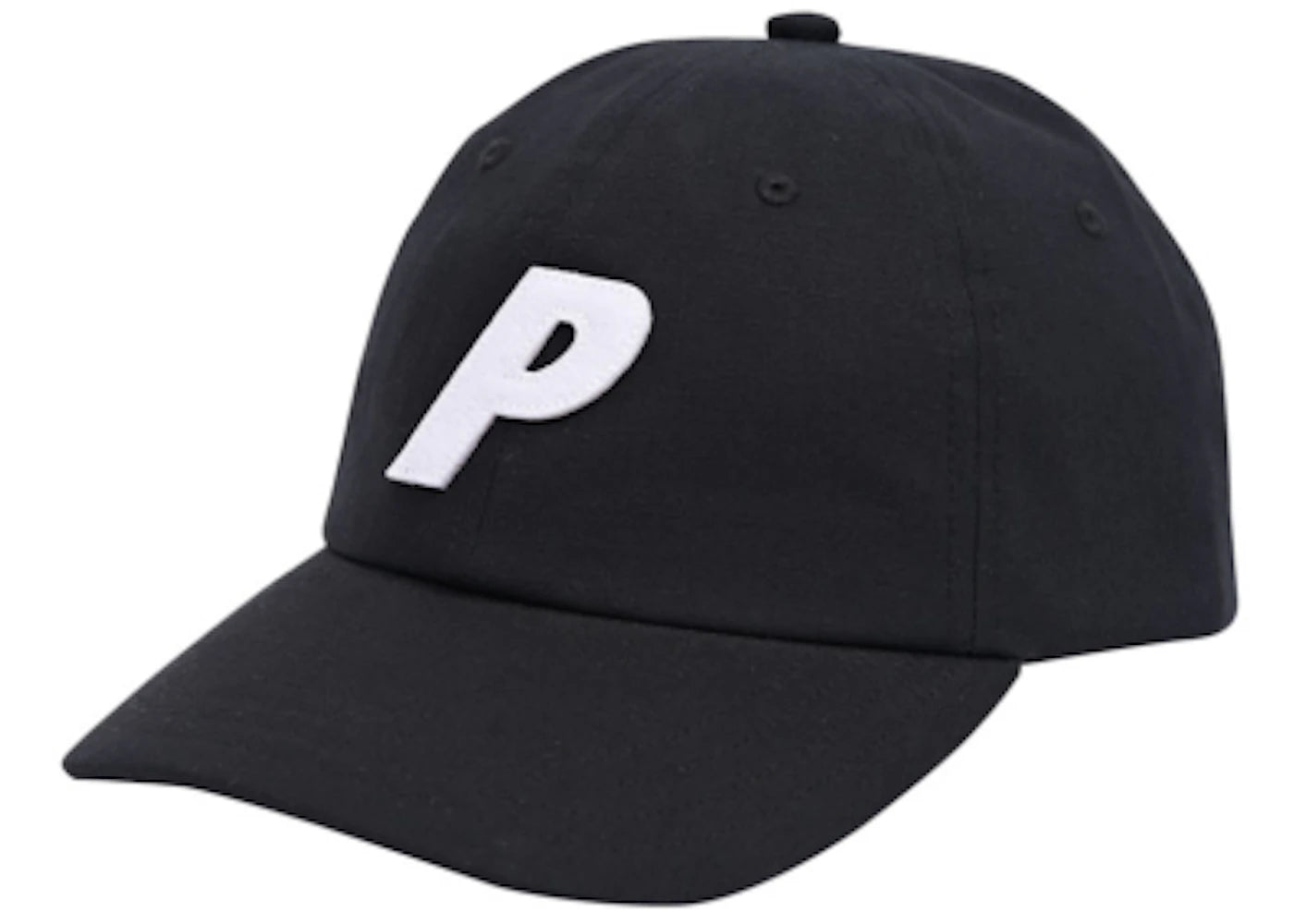 Palace P 6-Panel Ripstop Black