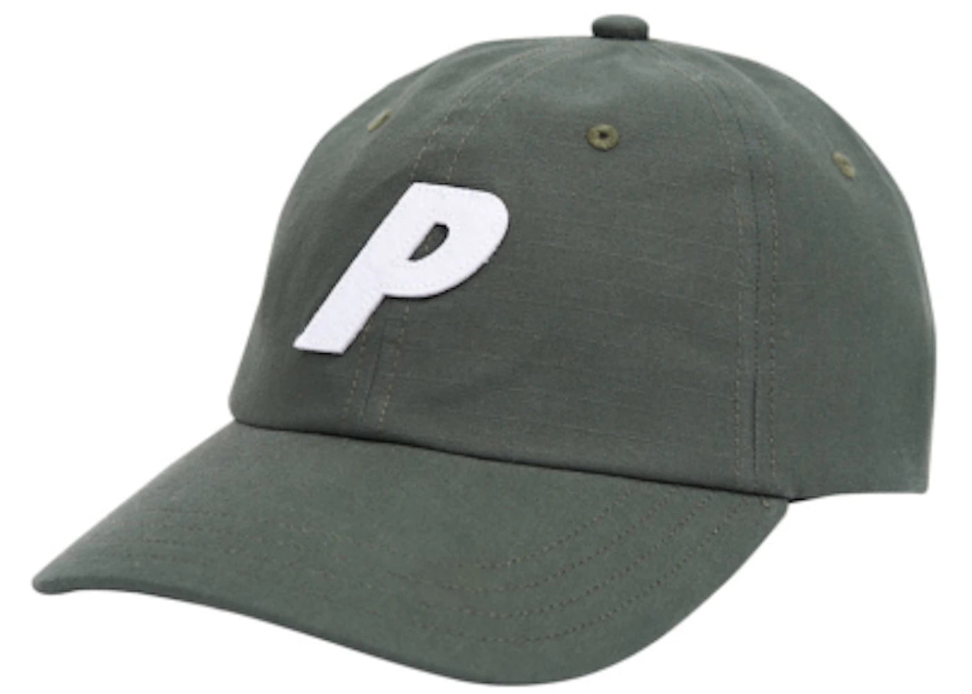 Palace P 6-Panel Ripstop Olive