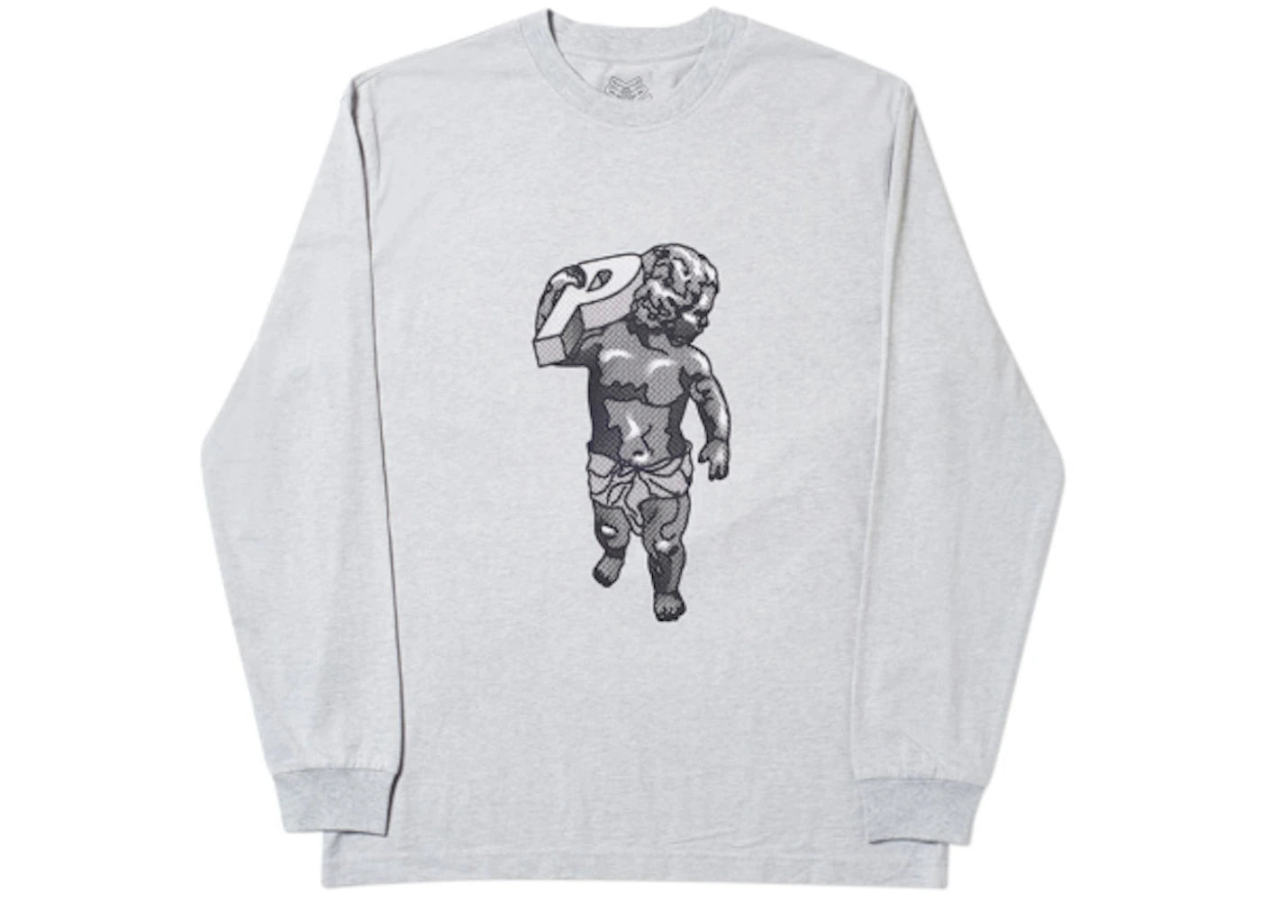 Palace P Bebe Longsleeve Grey Marl