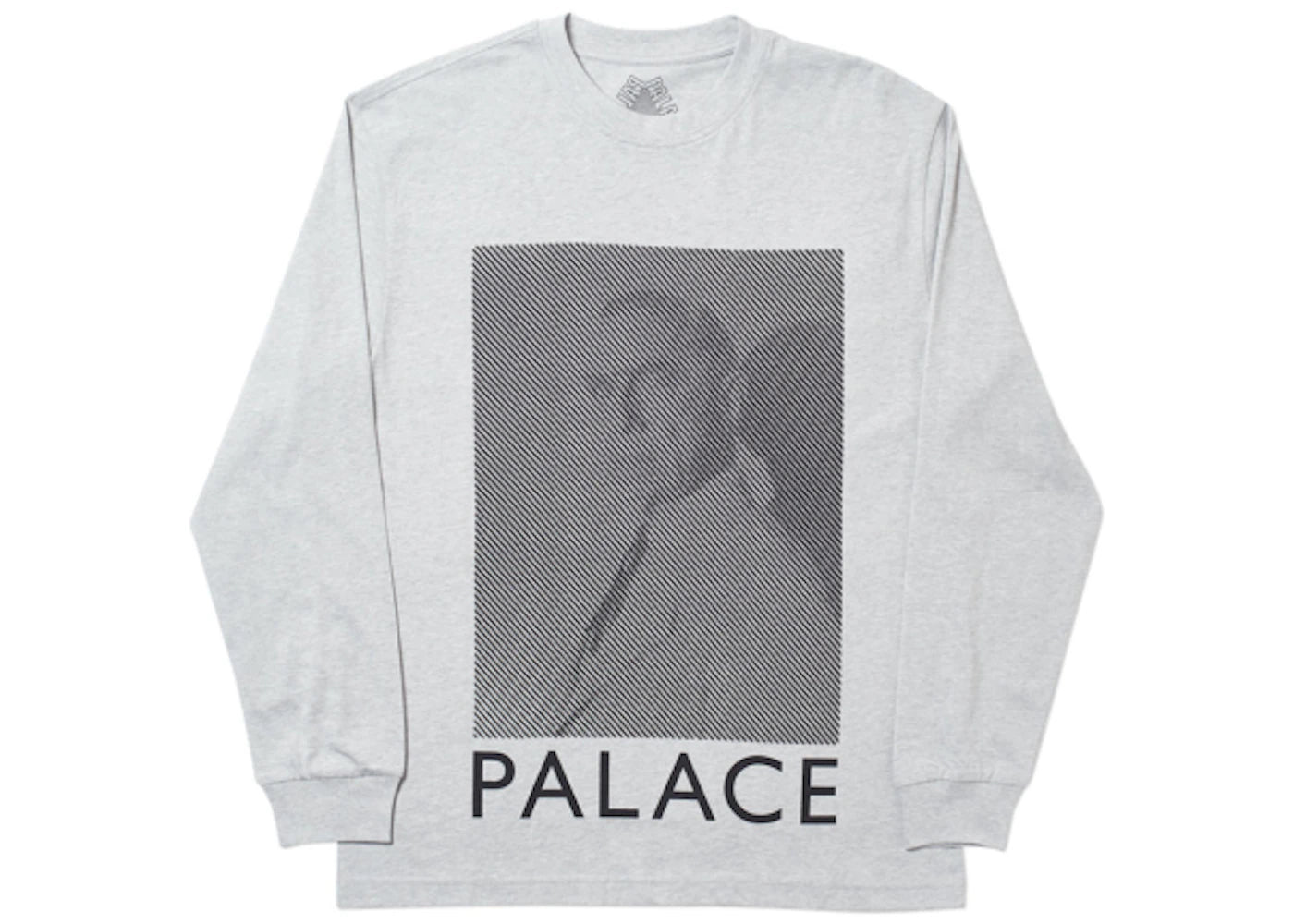 Palace P-Bela Longsleeve Grey Marl